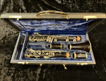 Vintage Selmer Paris Series 10 FULL BOEHM Bb Clarinet - Serial # W6135